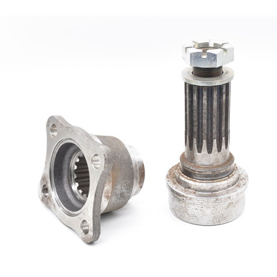 Нерухоме шліцьове з'єднання Ø120 DIN69,8 tube76,2x2,4 bearing Ø40x25 L122 Нерухоме шліцьове з'єднання Ø120 DIN69,8 tube76,2x2,4 bearing Ø40x25 L122