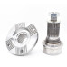 Нерухоме шліцьове з'єднання Ø180 tube120 KV bearing Ø60х22 hole4х15 L144 Нерухоме шліцьове з'єднання Ø180 tube120 KV bearing Ø60х22 hole4х15 L144